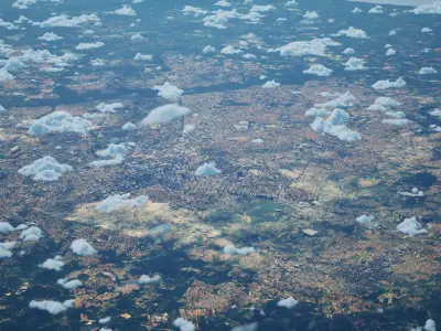 Curitiba Brazil City Landscape 3D Model 3D model