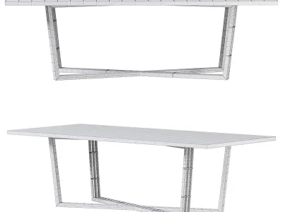  ALISON DINING TABLE By Laskasas 3D model