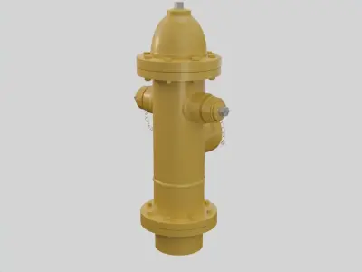 Fire Hydrant 11 - Safety and Emergency Equipment 3D model