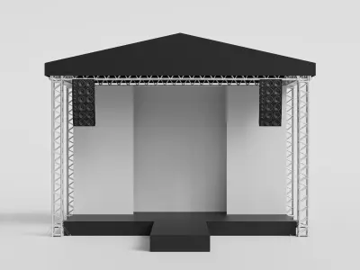 Concert Stage 12 3D model buy