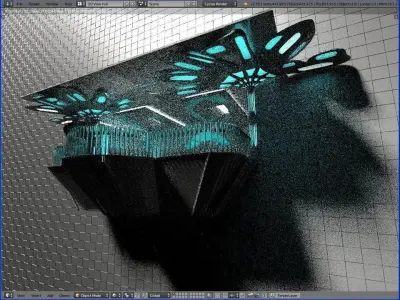 jelly lights  room  3D model