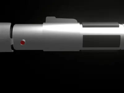 Yoda Lightsaber only handle 3D model