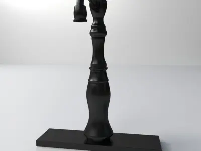 Antique Faucet 3D model