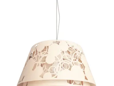 Collage Pendant Lamp Poulsen 3D model