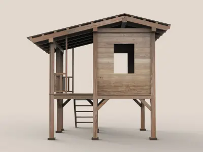 Childrens Playhouse 3D model