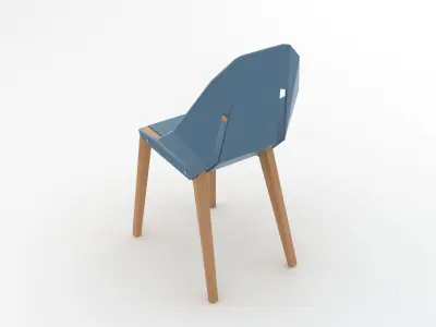 Contemporary Modern Chair 006 3D model
