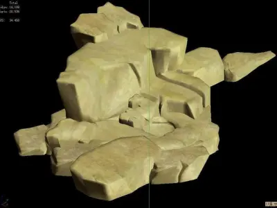 City - Stone 21 3D model