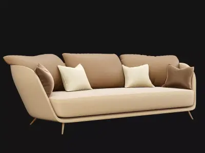 Modern sofa 3D model