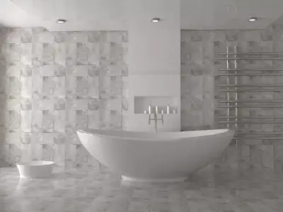 Modern Bathroom 3D model 3D model