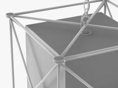 Ellis Chandelier for Worlds Away 3D model