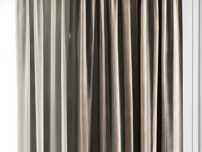 Curtain Set 13 3D model