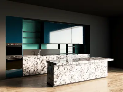 24-Kitchen12 glossy 2 3D model