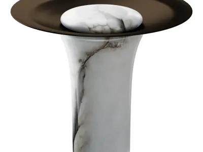 Headlight Table Lamp By EMMANUEL LEVET STENNE 3D model