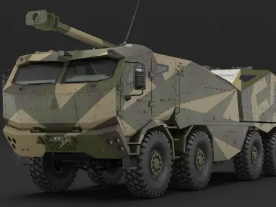  Morana Self-Propelled Howitzer Gun 