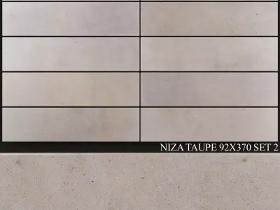 Peronda Niza Taupe 92x370 Set 2 3D model