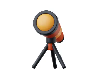 Telescope 3D model