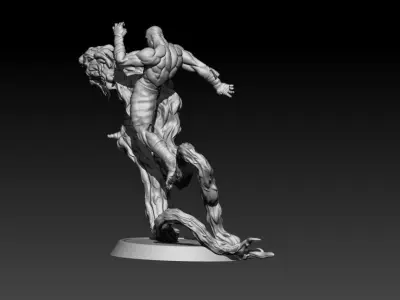 Sagat Tiger Assault 3D print model