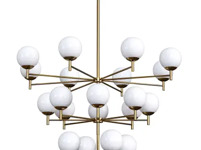 Foster chandelier 3D model