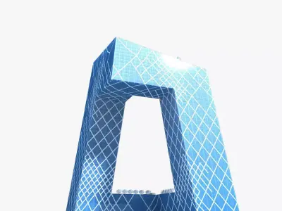 CCTV Main Building 3D model