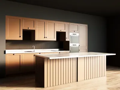 4-Kitchen4 matte 1 3D model