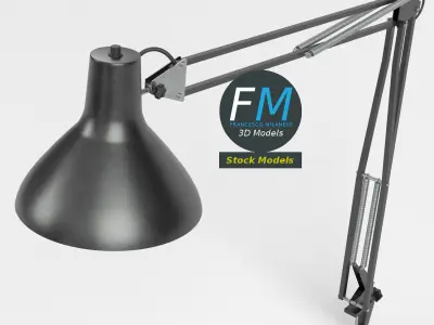 Desk lamp 5 3D model