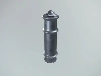 Street Bollard 3D model
