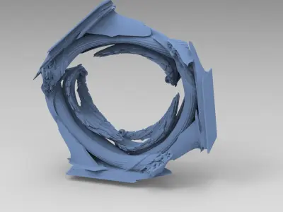 Eternity Portal Realms gate 3 3D model purchase