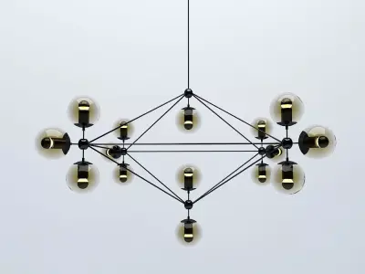 MATRIX-PB-L Hanging Lamp 3D model