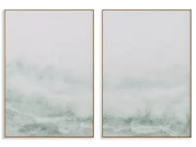 Abstract Painting Frame set 3D model 630