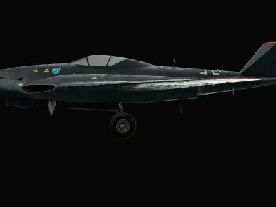  Fighter Aircraft Messerschmitt Me 262 HG III 