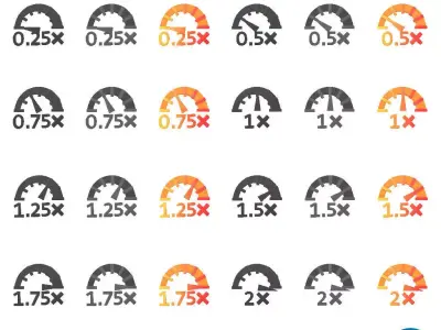 Speed Symbol Mega V1 Pack Vol 1 Low-poly 3D model