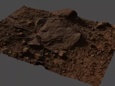 Leavesground 3D model