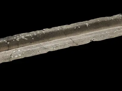 Concrete gutter 02 Texture