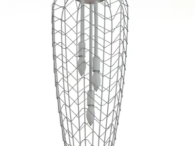 Wire Drip Pendant 3D model