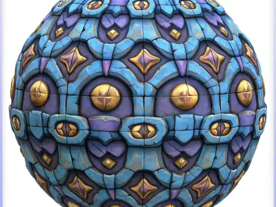 Stylized Wall Seamless Texture Texture 39