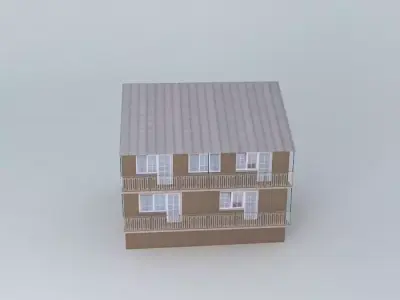 Grodzka Street in Pilsen Free 3D model