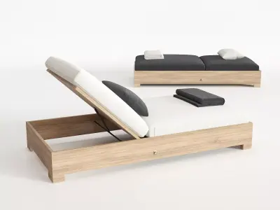 Belvedere Chaise 3D model