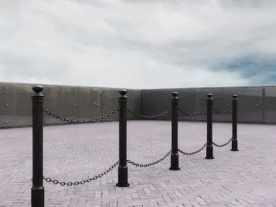 street elements 02 am162 3D model