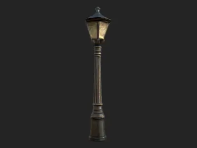 Street Lights 3D model shop
