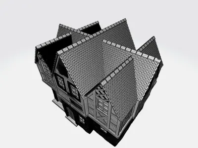 Vikings house 3D print model