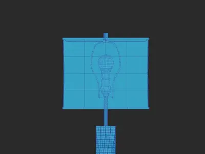 Table Lamp 3D model 50