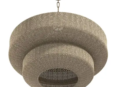 Thurso  Bronze Pendant Ceiling Light Troy Lighting 3D model