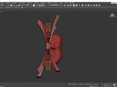 Vida Wall Sconce Low-poly 3D model