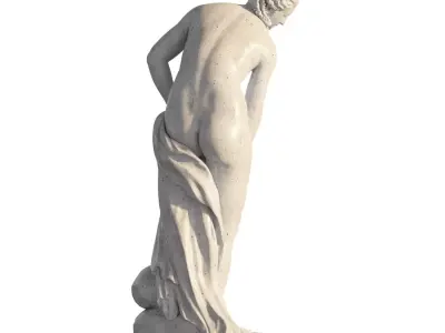 Statue of Venus Emerging from the Bath 3D model