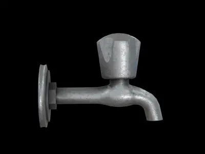 Compression TAP worn Low-poly 3D model
