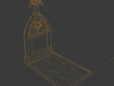 Grave 02 Free low-poly 3D model