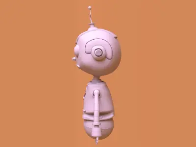 roko the robot- model 3D model