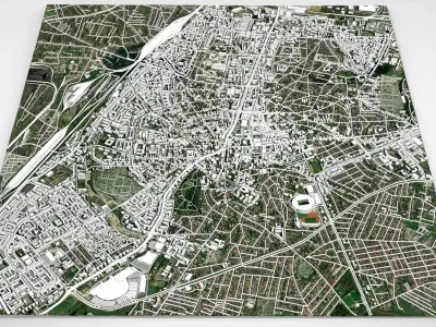 Cityscape  Craiova Romania 3D model