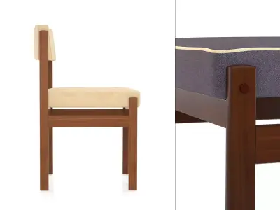 Tiao Chair 3D model