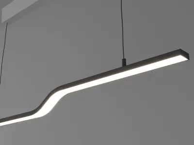 PILSKOTT LED pendant lamp Ikea 3D model